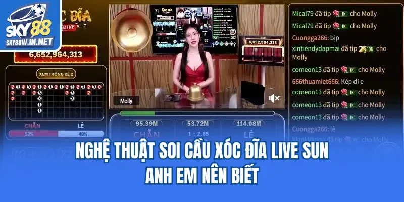 Nghệ thuật soi cầu xóc đĩa live sun anh em nên biết