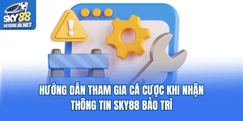 Hướng Dẫn Tham Gia Cá Cược Khi Nhận Thông Tin Sky88 Bảo Trì